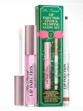 Too Faced Lip Injection Plumping Gloss & Liner Set - Light Pink